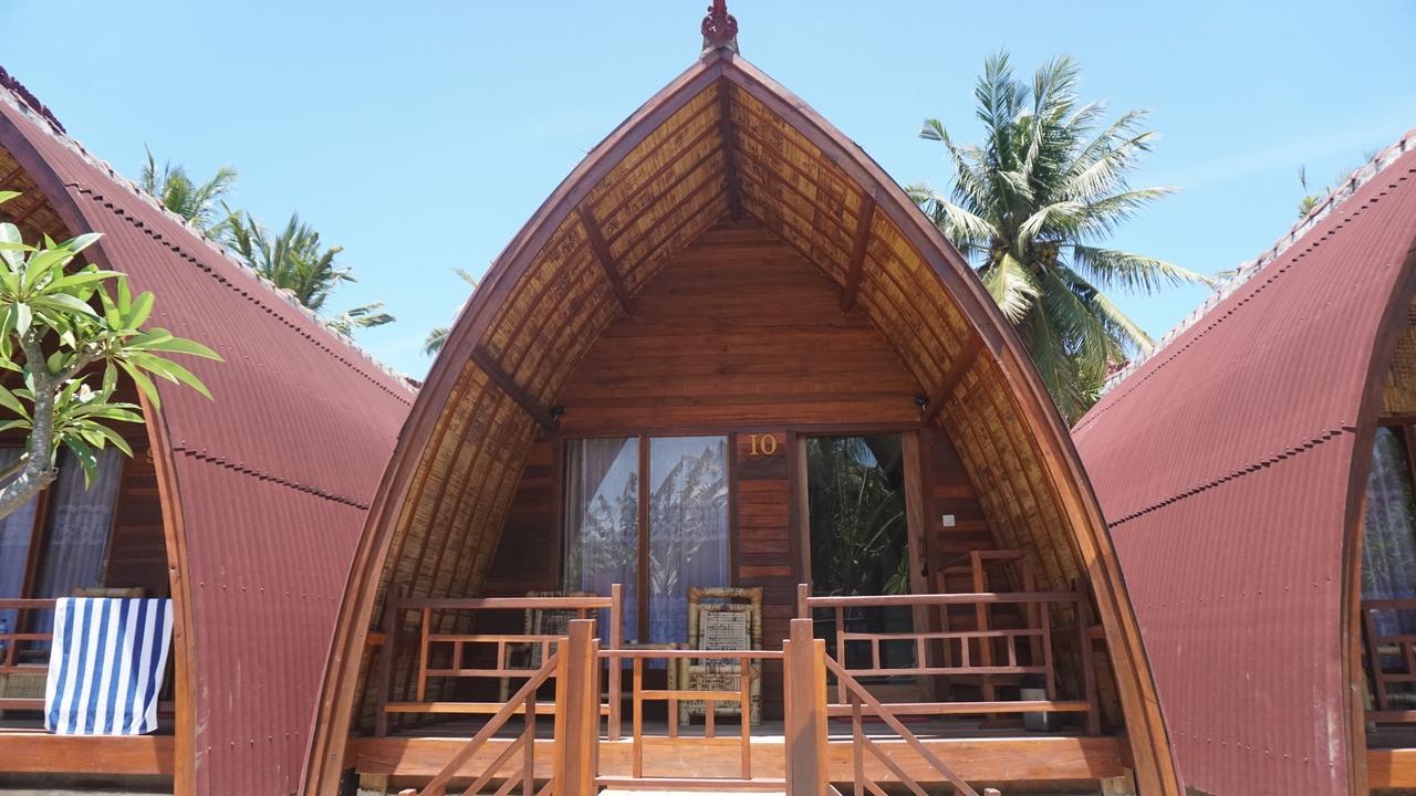 Island Beach Bungalow Gili Trawangan Esterno foto