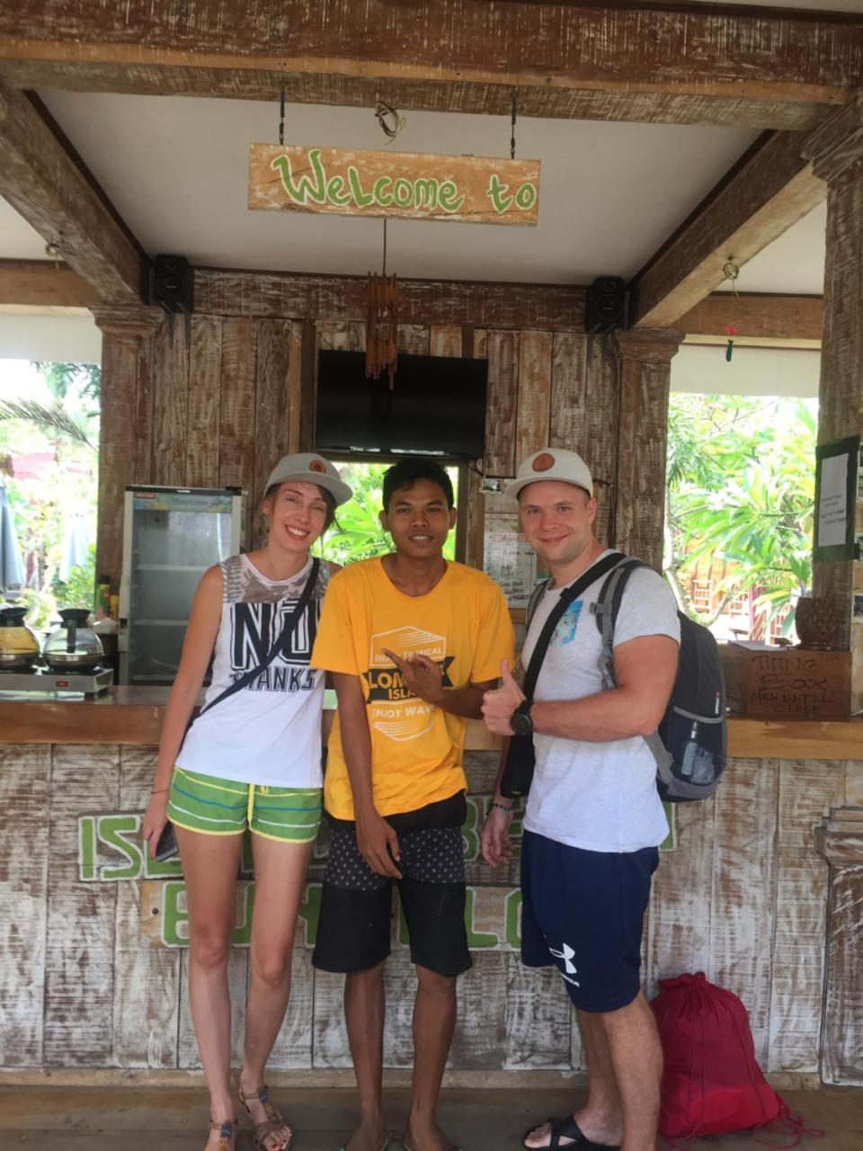 Island Beach Bungalow Gili Trawangan Esterno foto