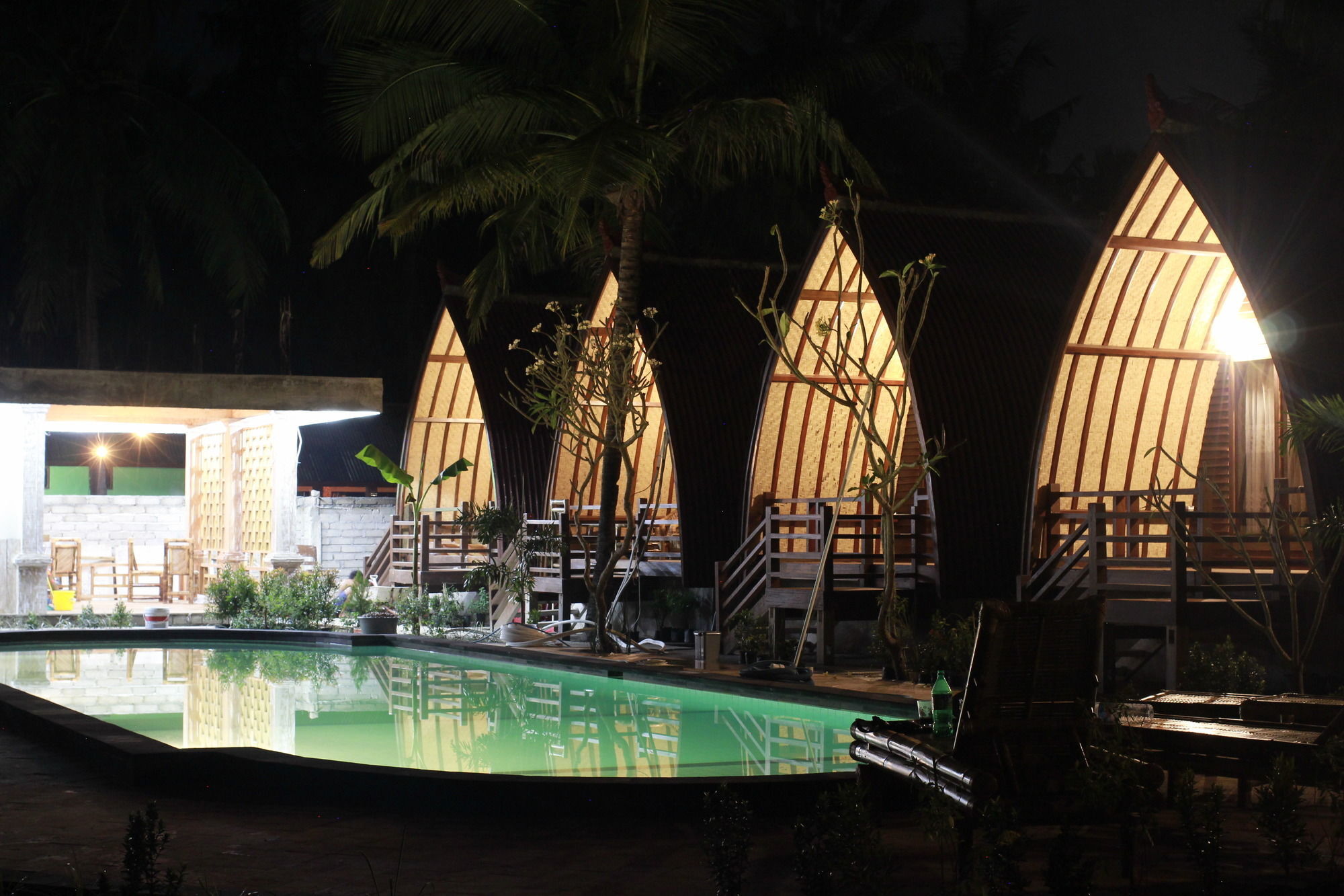 Island Beach Bungalow Gili Trawangan Esterno foto