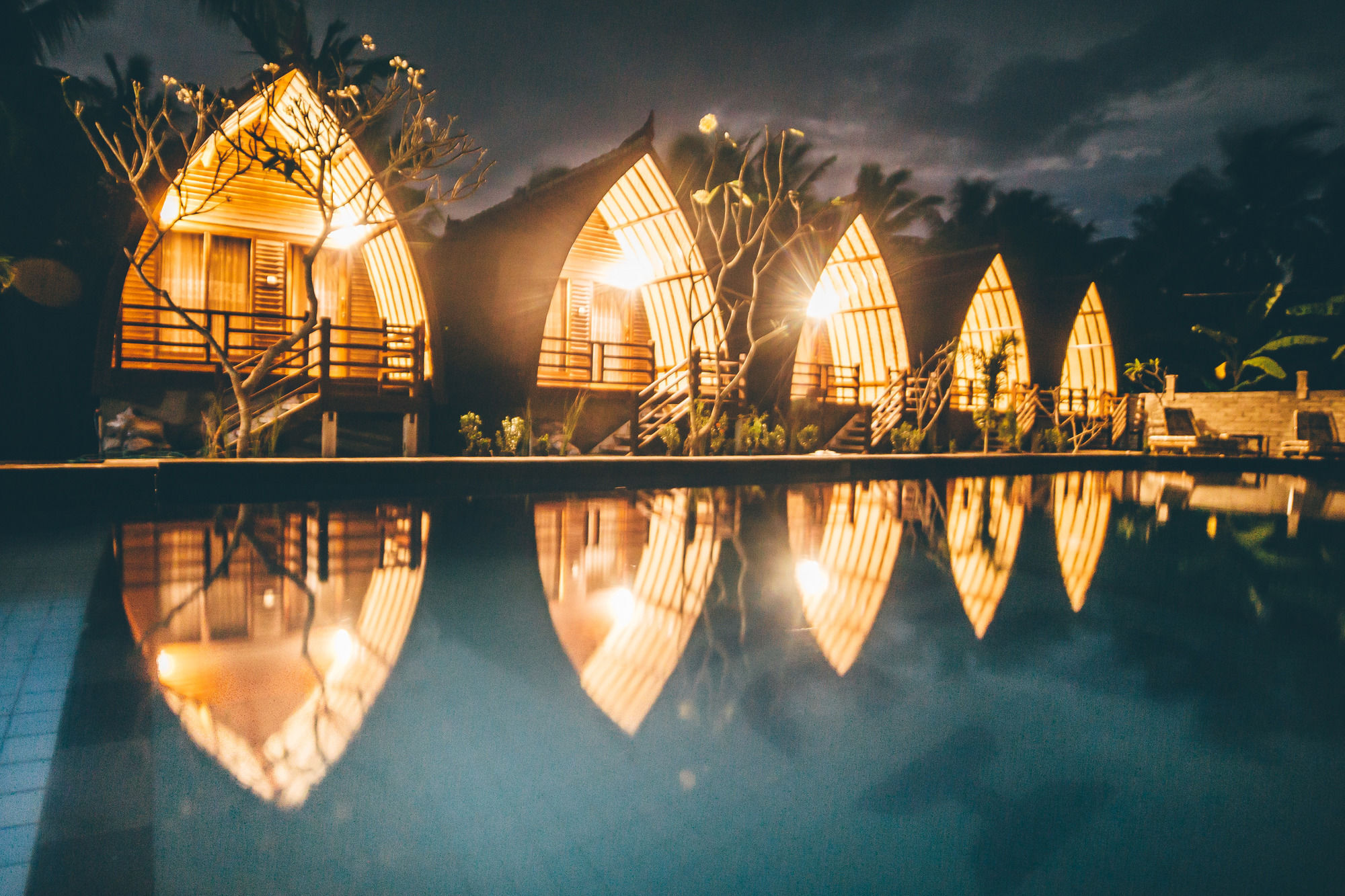 Island Beach Bungalow Gili Trawangan Esterno foto